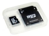 Cartão Microsd Micro Sd Transflash Sd Sdhc 8gb+adaptador Sd