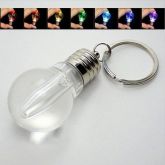Chaveiro Led Lâmpada Multi-color Pisca E Mudar De Cor