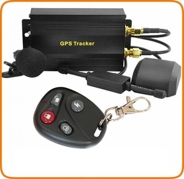 Rastreador Gps Bloqueador Veicular Tk-103b Controle Remoto