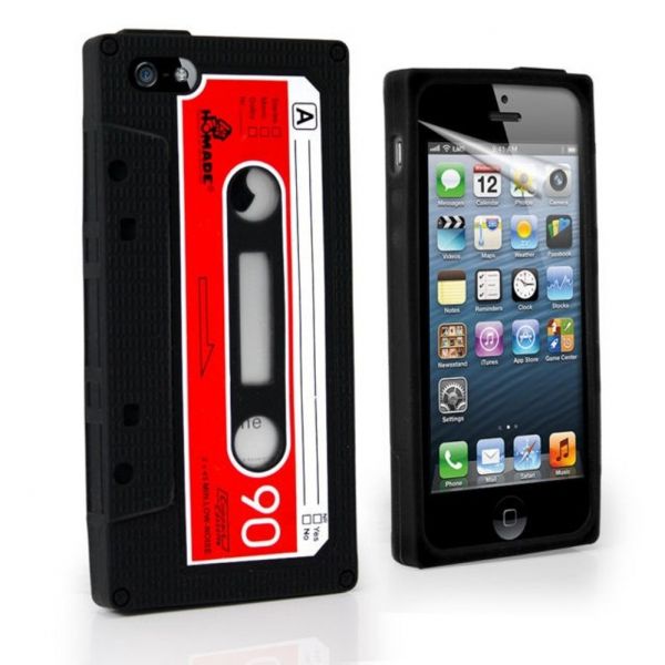 Capa Case Para Apple Iphone 5 Fita K7 Retrô